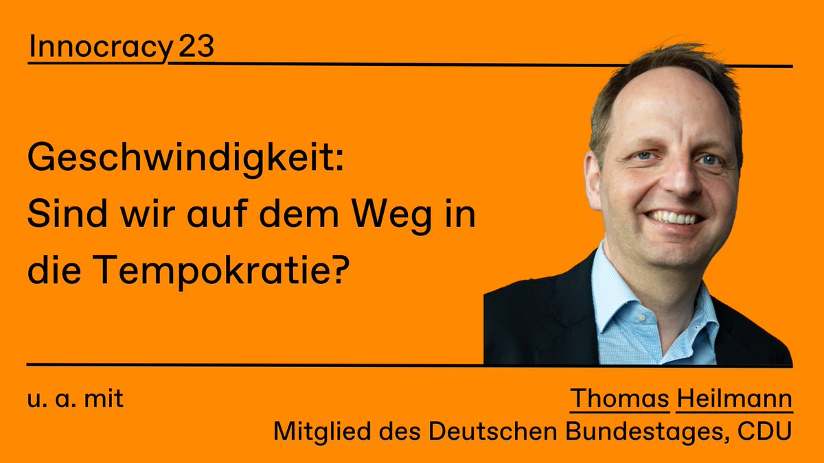 Die Ampel bringt zahlreiche Gesetzesvorhaben zügig auf den Weg, teilweise werden dabei parlamentarische Beratungsprozesse abgekürzt. Wann ist dieses Tempo legitim – und wo braucht es mehr Beteiligung? Das diskutieren wir auf der #Innocracy23. Anmelden: innocracy.org