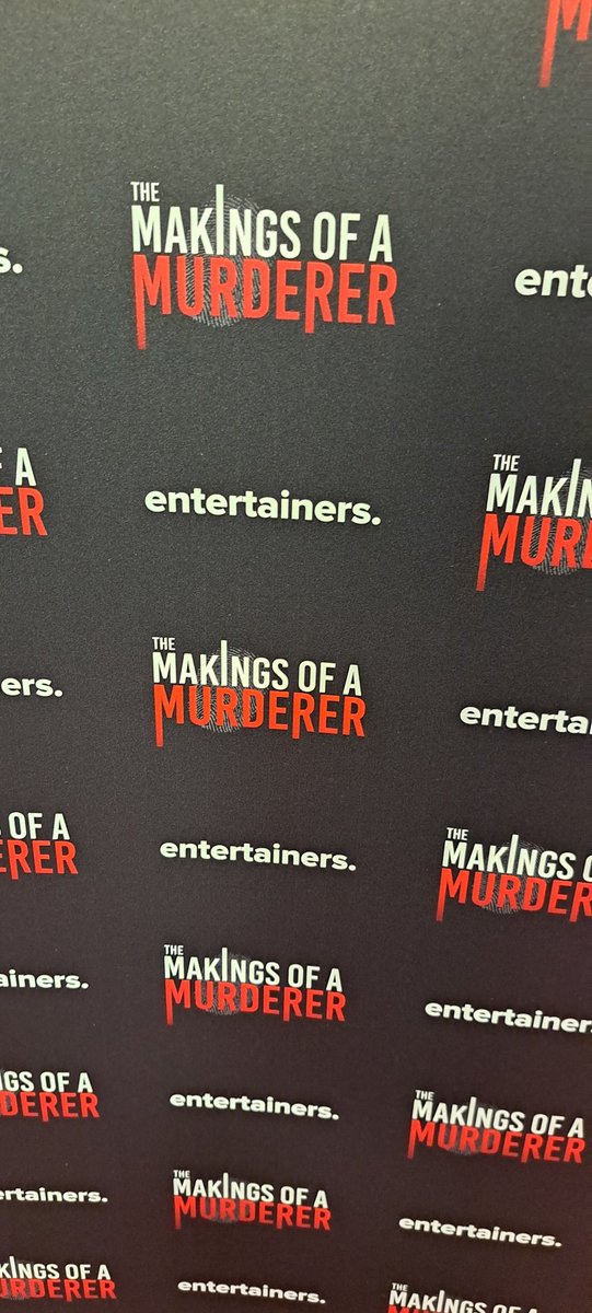 tcscriminology's tweet photo. What to do on a Wednesday evening! @MakingsOfMRDR fantastic evening with #makingofamurderer David Swindle. https://t.co/dRqzzOQ4nO