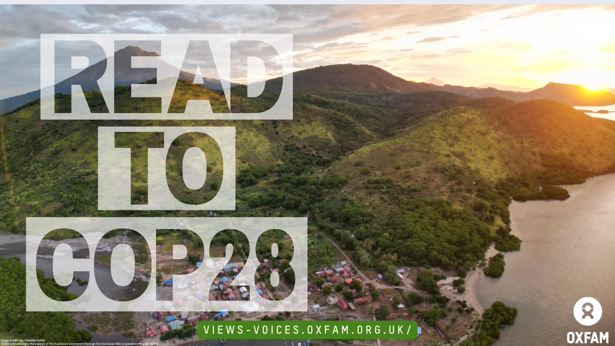 oxfamgbpolicy's tweet photo. Land Rights🤝 #ClimateJustice
For today's #ReadtoCOP28, we're revisiting @Pubuwick and @rashminidesilva's blog on the connection between land rights and climate justice, and how securing land rights is essential to increasing climate resilience. #COP28 
https://t.co/UhfwRQEcCu https://t.co/mbfmv1p1wW