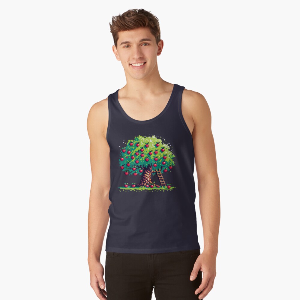 PixelPunksters's tweet photo. 🌳 Dive into nostalgia with the 8-bit apple tree pixel art! Perfect for retro gamers and pixel art enthusiasts. https://t.co/M7r5o7qP37 #findyourthing #redbubble #RetroGaming #PixelArt #8BitDesign #VintageGaming #DigitalArt #RBandME #tshirtshop #Christmasgifts #giftideas #shopnow https://t.co/TQgXi4pu8E