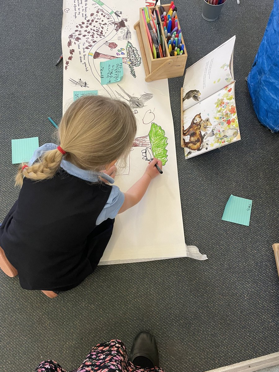 abbeyprimarysch's tweet image. P1M have been working collaboratively to retell one of our @Bookbug_SBT books during our @BookWeekScot activities. The story was “The Five Bears” by @catherinerayner . The children loved all their books. @kilwinninglib #teamwork #bookbug #scottishgovernment .