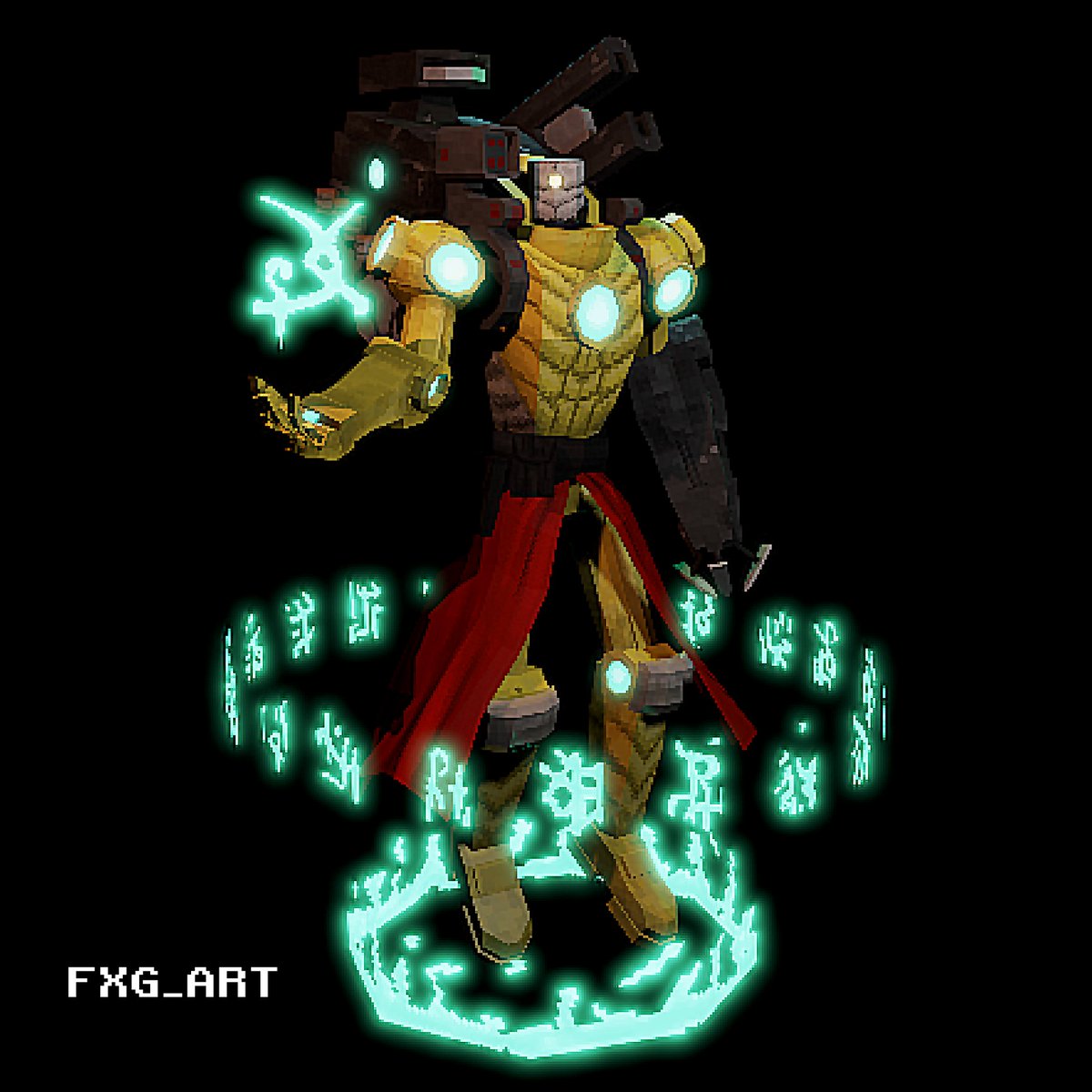 My Ps1 style Lancer mechs commission works of October! 
My commission are OPEN send me Dm for more info
#LancerRPG #Mecha #lowpoly #PS1 #gameart #commissionopen #3DModel #3Dartist #blender #3dartwork