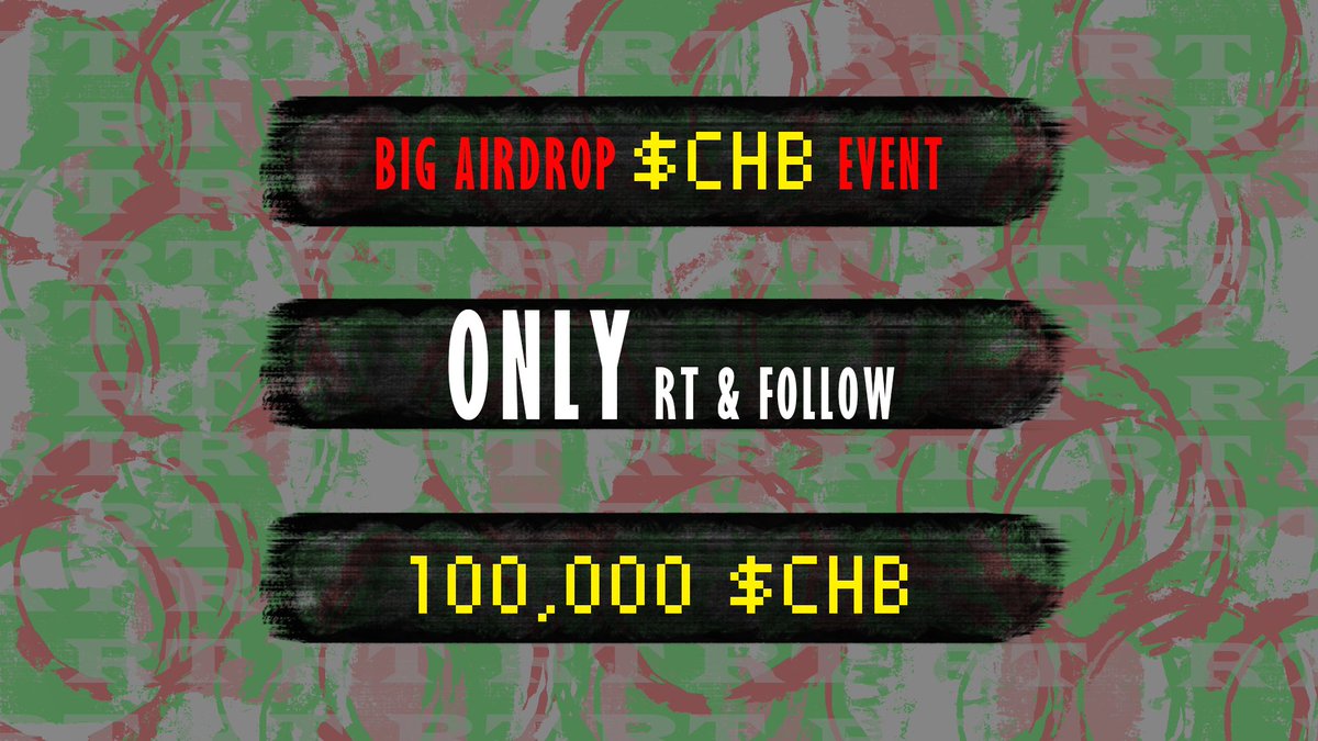 Charactbit's tweet photo. ⏰The #Airdrop  that been waiting for is here.
We will draw 10 WINNER for 100,000 $CHB.

If reach 30K followers through this event, 
we'll prepare for a bigger event.

How to participate is rt and follow. 
It's simple, right?

Winner notice on Discord.
https://t.co/6oDZl8WOe5 https://t.co/cLhsgYhXg0