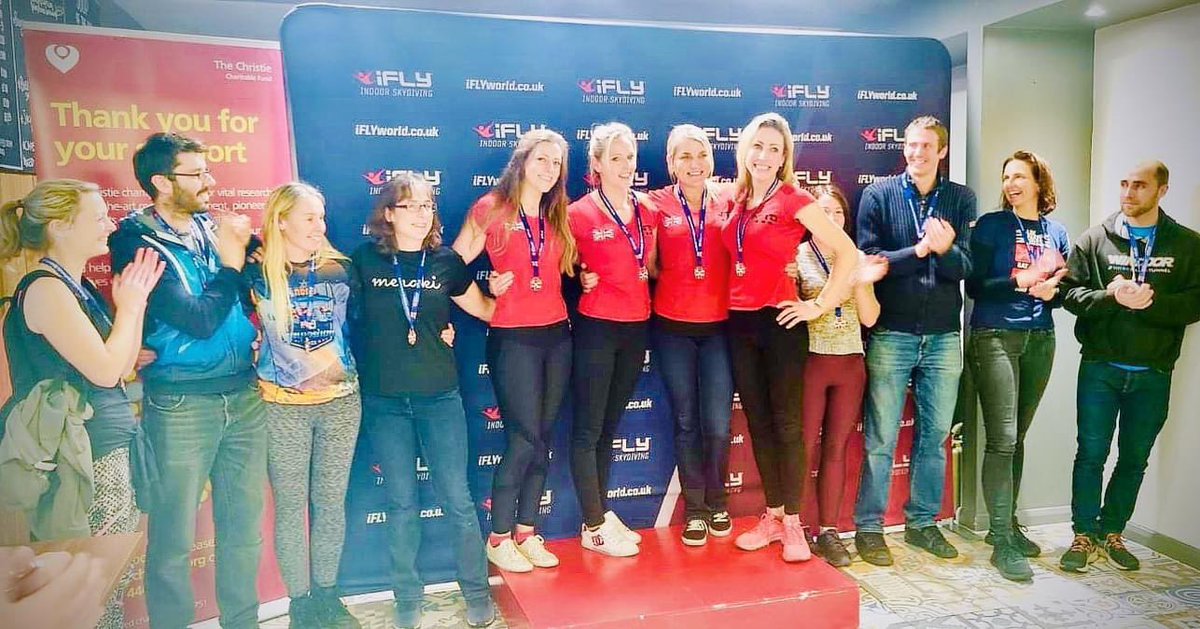 Great result for NFTO. Gold at our home nationals means so much #thankyoueveryone #manchesterIFLY #BISA #NFTO #smile #welldonetoallteams #Superchuffed ☺️