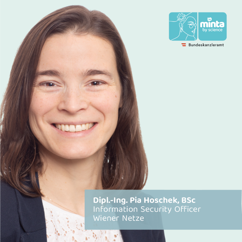 SciencepoolVwV's tweet photo. "Unser Role-Model der Woche: Powerfrau Dipl.-Ing. Pia Hoschek. Pia arbeitet als ""Information Security  Officer"" bei den Wiener Netzen. Alles über Pias Job (inkl. dem Link zu einem Video-Einblick) findet ihr auf https://t.co/R97STSgg3Q

#Minta #stem #WomenInSTEM " https://t.co/XrJXA2hxX3