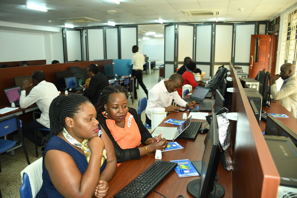 Librarians @Makerere participating in the @CuulibrariesU eResources Seminar held at Uganda Management Institute. The purpose of the seminar is to identify appropriate titles to be purchased to enhance teaching, learning and research in the CUUL member institutions