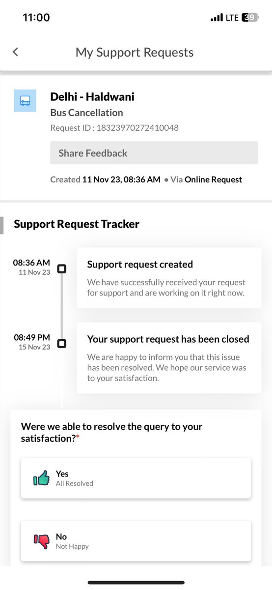 psghugtyal's tweet photo. @makemytripcare @makemytrip how could you close a ticket without any further mail or resolution? I am trying to connect with your team since last 5 days still there is no resolution? You even not providing my refund. Even the contact no. Was not shared on the day of travelling https://t.co/Z9ArbjTtJW