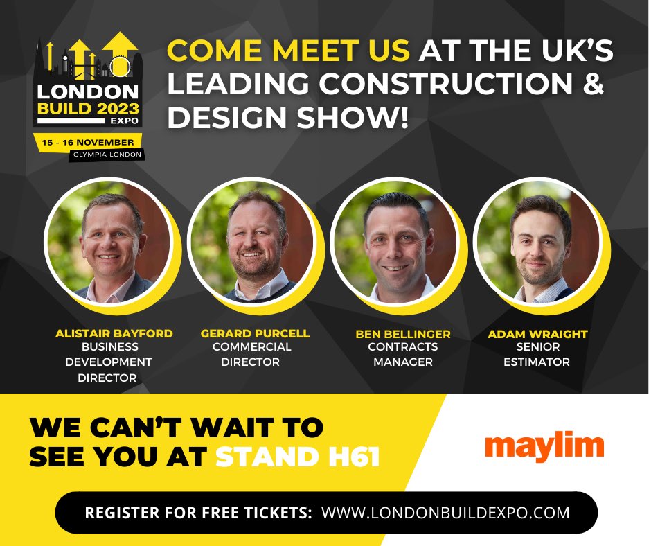 📢 Day Two... Let's go! 📢 With a successful first day complete, we are excited to meet more of you today at the London Build Expo. Come and say 'hi' to the team at Stand H61. Register for your free ticket here: londonbuildexpo.com