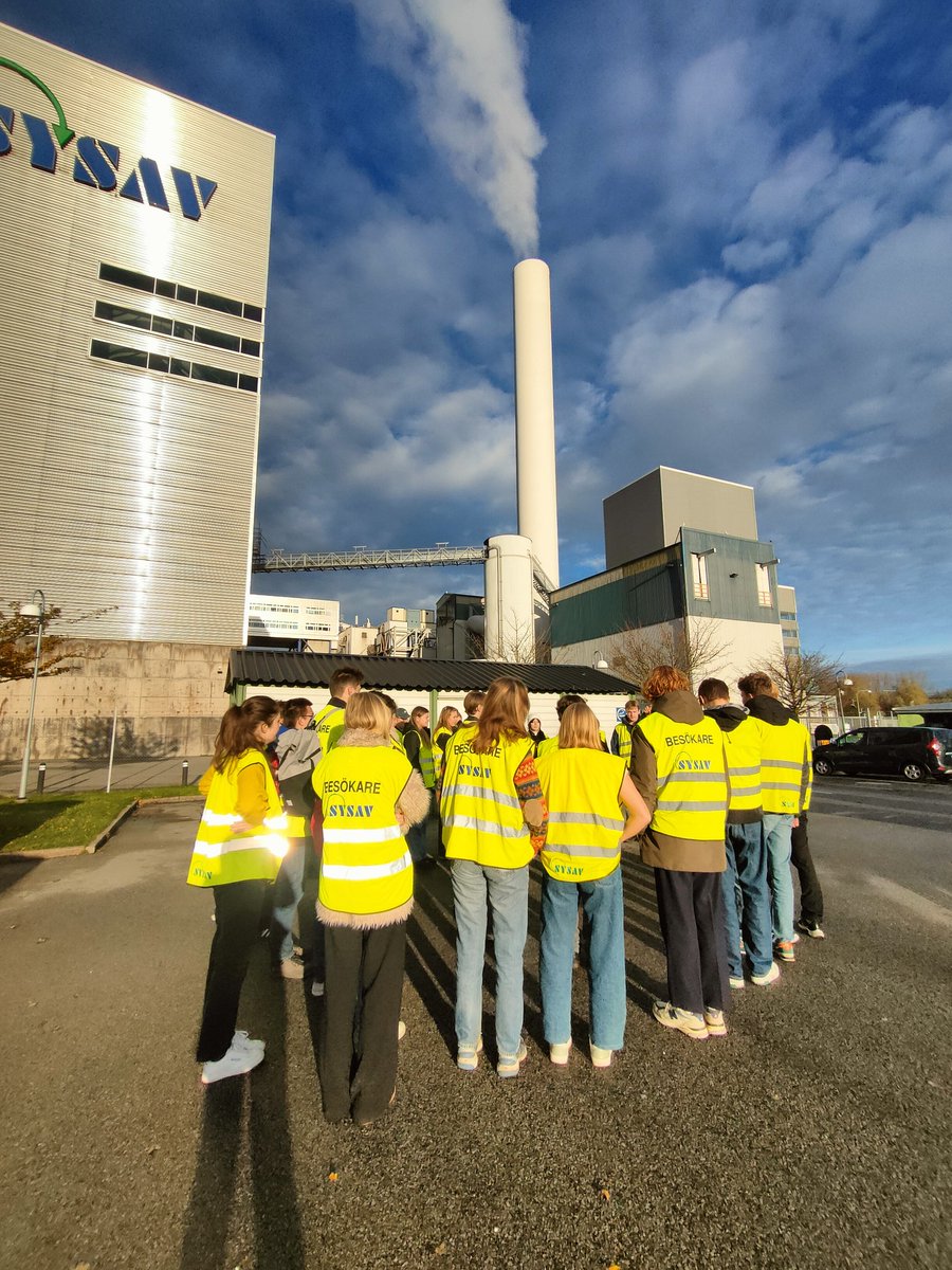 How do we change the landscape? @Lundsuni #Geography students get to learn from a real life example at Sysav.