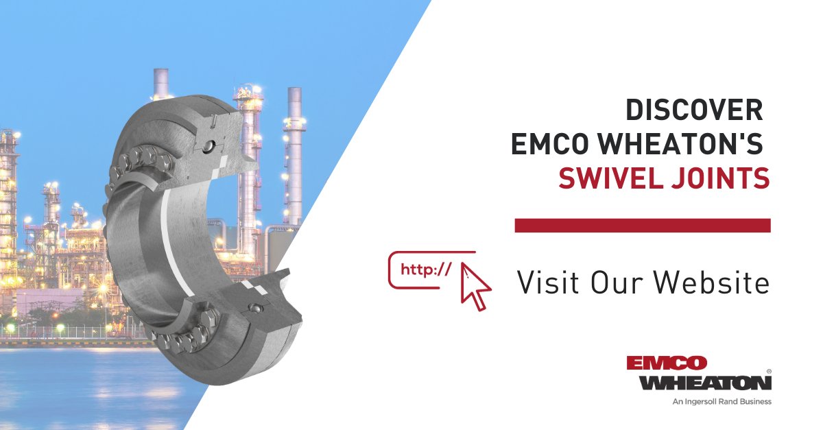 EmcoWheaton's tweet image. ➡️ shorturl.at/epGKZ 🔗Our swivel joints seamlessly blend the mobility and adaptability of a hose with the rock-solid safety and reliability of a solid piping system.
Ready to elevate your loading systems to the next level? #EmcoWheaton #SwivelJoints #LoadingArm