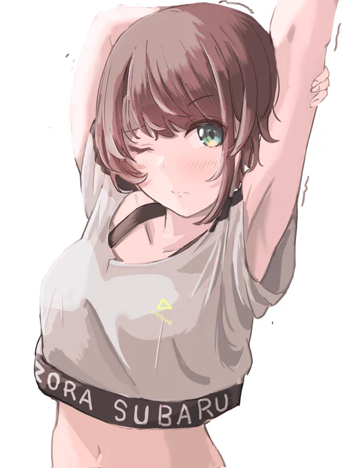 #プロテインザスバル レッスン着スバル 