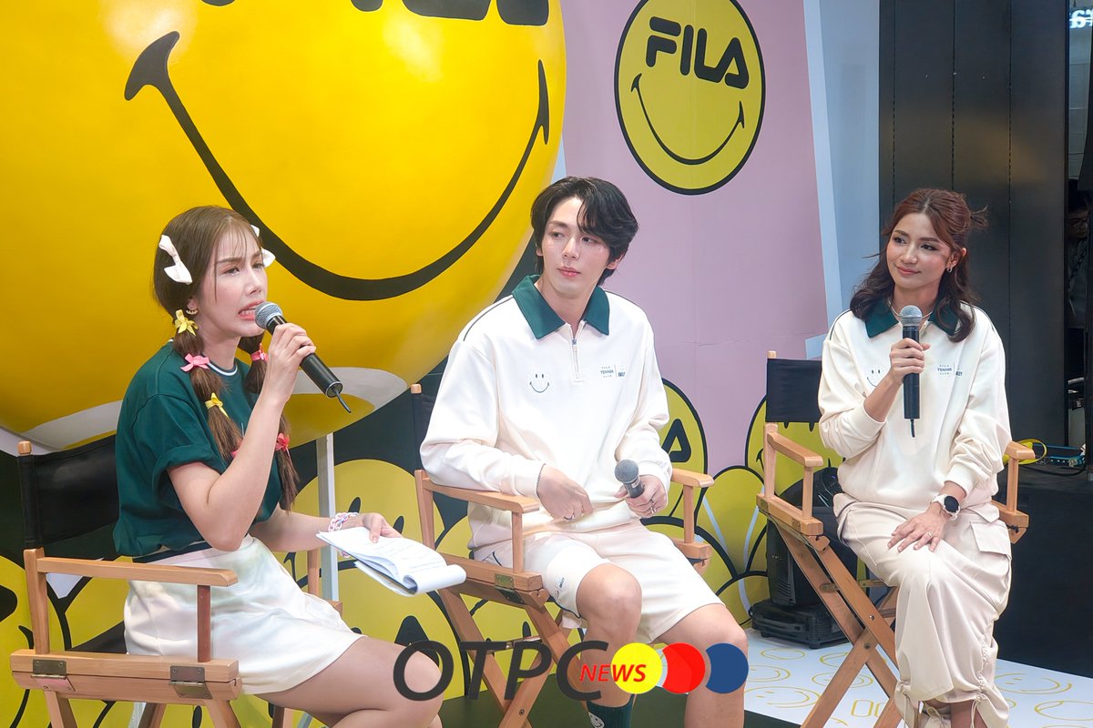 "อัพ ภูมิพัฒน์" Friend of FILA ร่วมพูดคุย ในงานเปิดตัว FILA x Smiley® Collection ณ FILA Shop สาขา Siam Square One

FILA X UPPOOMPAT 
#uppoompat #อัพภูมิพัฒน์
#FILATHAILAND #FILAXSMILEY