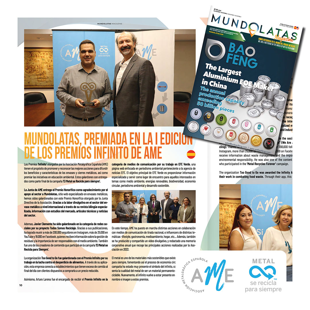 Asociación Metalgráfica Española tweet media