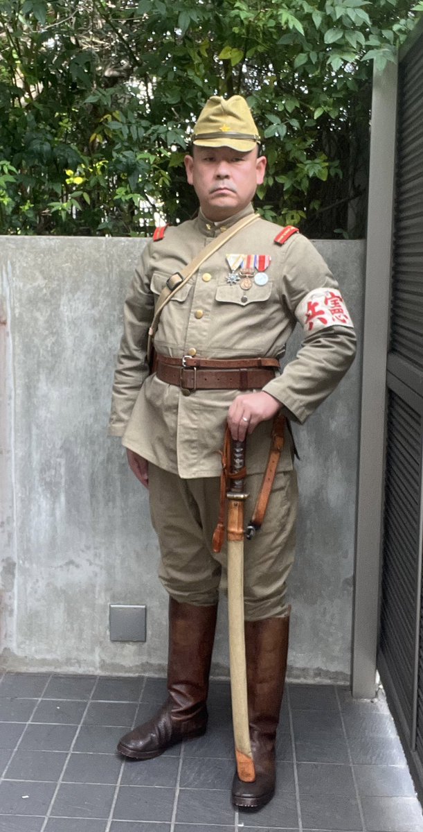 日本軍憲兵… #日本軍 #日本陸軍 #軍刀 #軍装