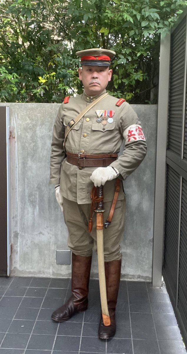 日本軍 憲兵 中尉 日本軍憲兵… #日本軍 #日本陸軍 #軍刀 #軍装