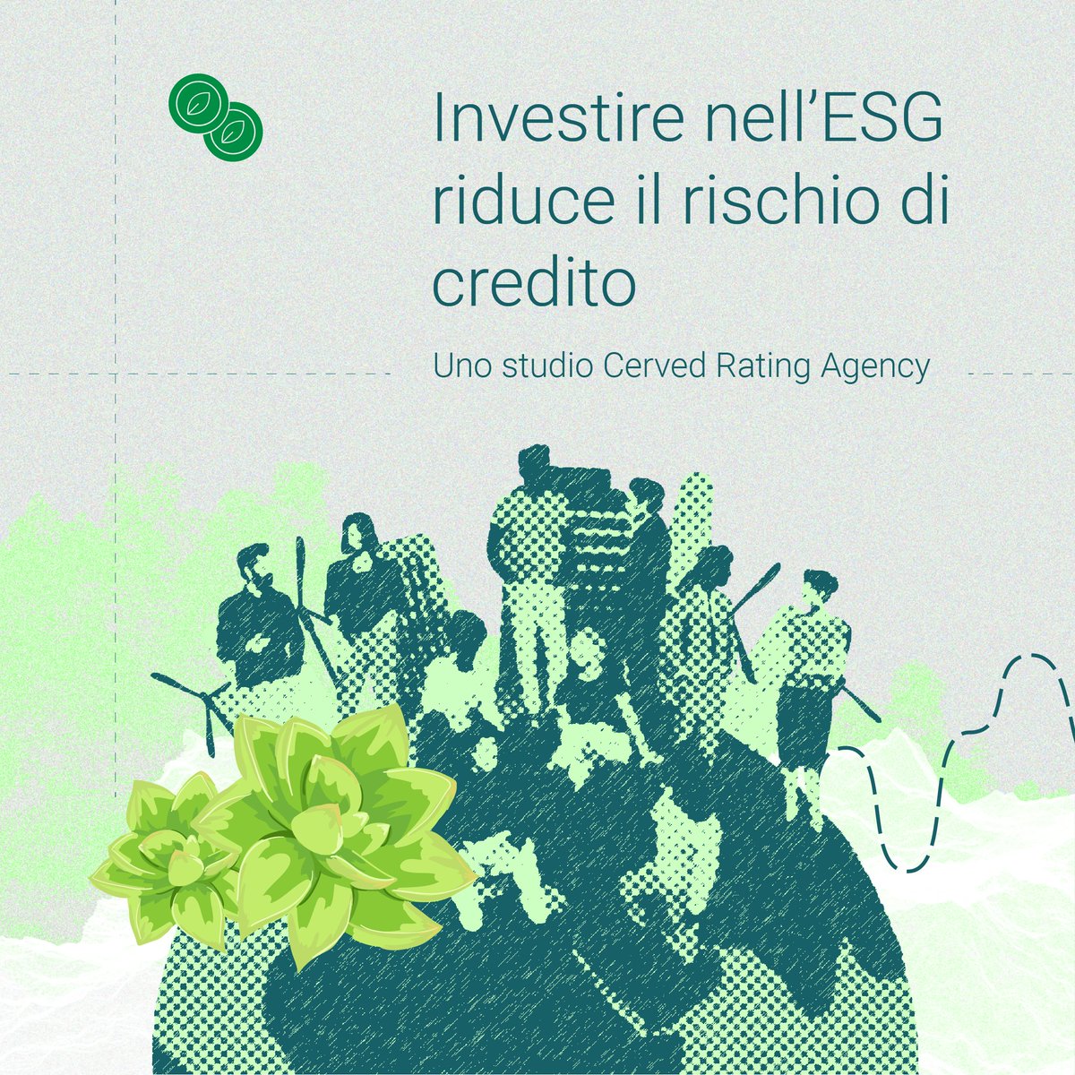 17tonsEarth's tweet photo. 🏆 Le #imprese con le migliori performance #ESG sono le più solide.
📑 Cerved Rating Agency ha valutato che le società con valutazione ESG bassa hanno un rischio di credito superiore.
📈 Sono anche finanziari quindi i benefici dell’implementazione di piani ambientali. https://t.co/1G47OU2XmY