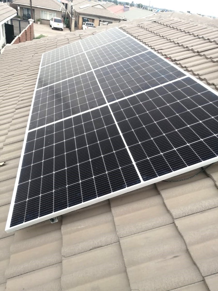 must_power's tweet photo. #MustCase in #Zimbabwe
✨ Witness the wonders of renewable energy in action with a pioneering solar system in Harare,
Powered By:
- Must 3kVA Inverter (1)
- Must LiFePO4 24Volts Battery - 100Ah (1)
- Solar Panels (4)
#SolarSystem #SolarProject #RenewableEnergy #SolarEnergy https://t.co/7rEfWxkvRG