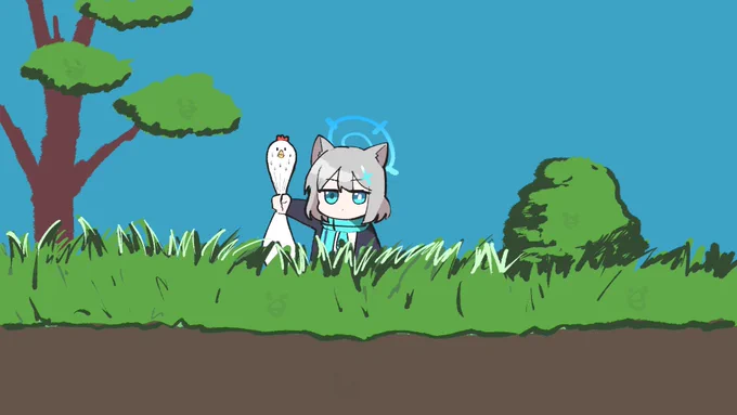 小動物みたいな鳥 