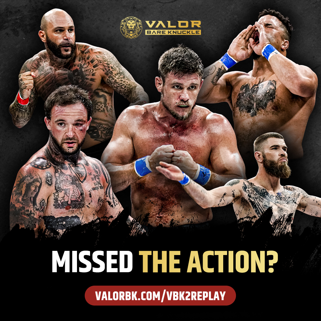 No subscription required! 👊Did you know you can watch VBK2 for FREE? 

Catch up on all the action at valorbk.com/vbk2replay
