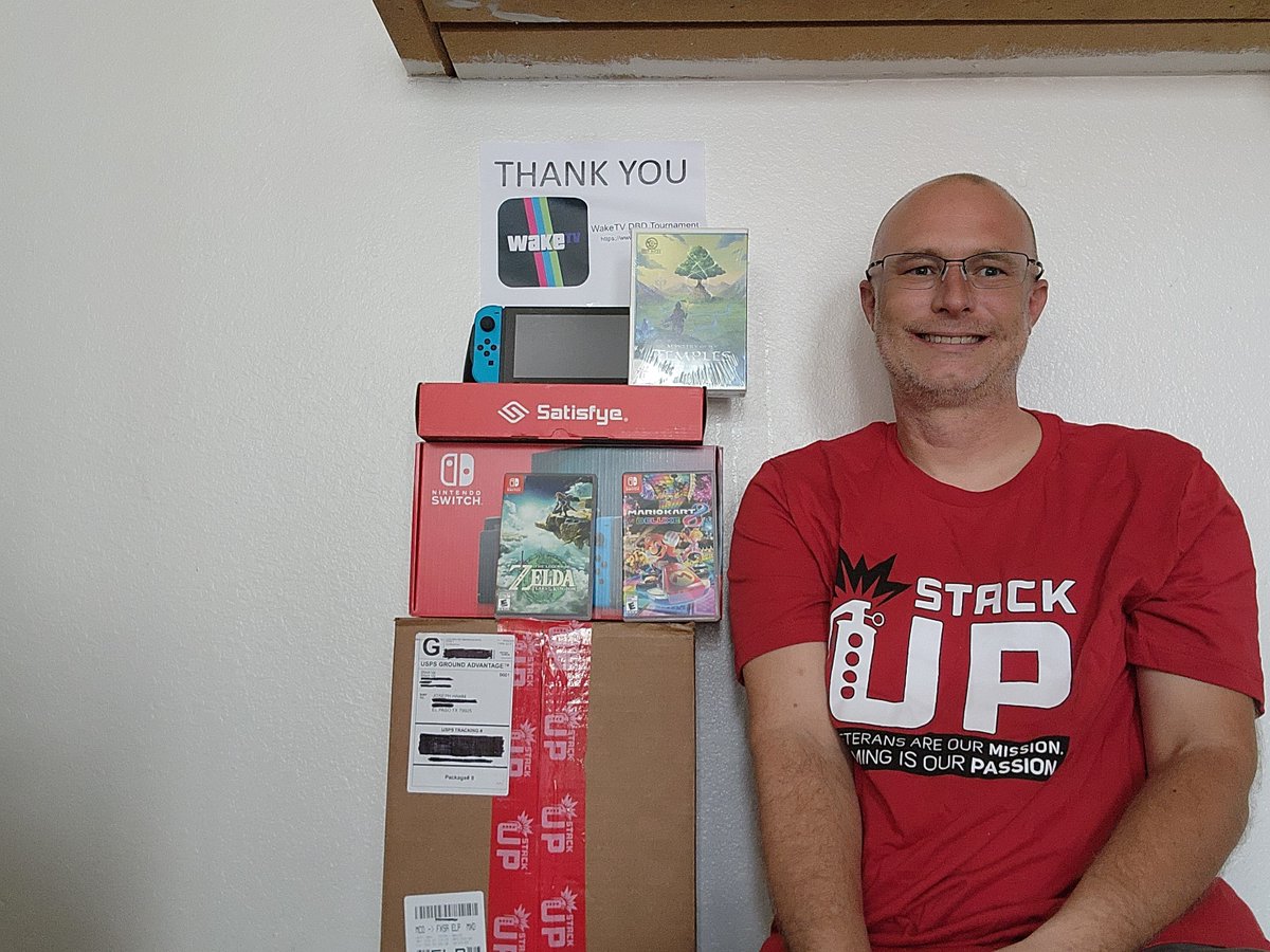 XStarWake's tweet photo. 🙌 A heartfelt THANK YOU to everyone who joined our @StackUpDotOrg  Dead by Daylight tournament last year! 🎉 Your support made it possible to send a Supply Crate to Joseph, a veteran in need. Let's continue making a positive impact together! 🌟🎮] https://t.co/psFHig5INa