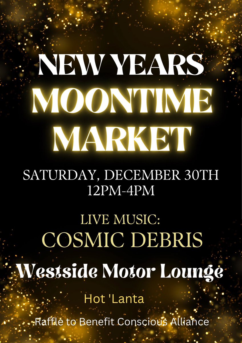 Mark your calendars... Join us for a rockin' day filled with live music & amazing artisan market at a cool venue with full bar & comfort eats that’s just two miles from the Fox. #widespreadpanic #hometeam #panicstream #panictour #nyepanic #wsp #wsmfp #panicfans #moontimemarket