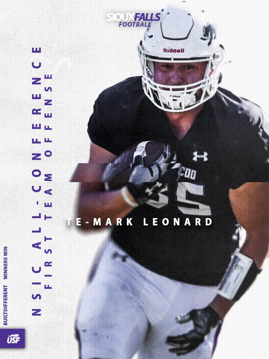 NSIC All-Conference First Team Offense!

#BUILTDIFFERENT x #WINNERSWIN