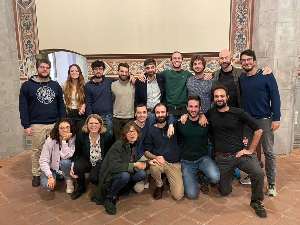 Very happy to share some picture from our recent workshop in Lucca. Organized in collaboration with @IannelliGiulio , Emanuele Calò, and Massimiliano Fessina, this event brought together PhD students from 
@cref_official and @IMTLucca Networks Unit.
#ResearchWorkshop
1/3