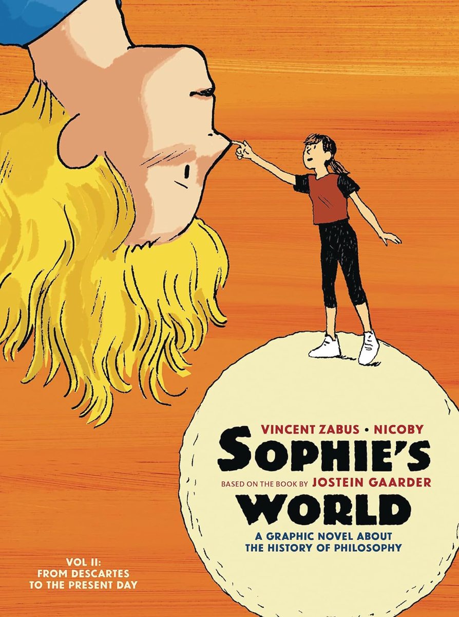 SelfMadeHero's tweet photo. Lots to learn from #SophiesWorld!
Uninitiated on the authors? Here's a little crash-course on the three amazing minds behind Sophie's time-bending journey through the history of philosophy: #JosteinGaarder, #Nicoby, and #VincentZabus!
#selfmadehero #indiecomics #philosophy https://t.co/eOsv253g8E