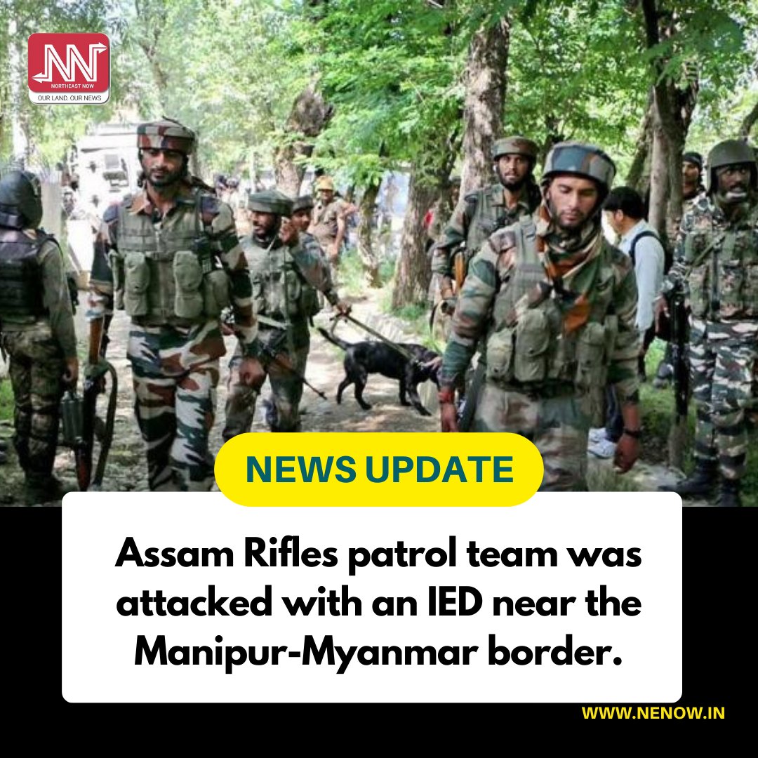 After arresting a gang member by the combined security forces along with arms, ammunition, and mobile handsets, the Assam Rifles foot patrolling party was attacked with an IED by the suspected Kuki militants in Manipur.
#Manipur #AssamRifles #IED #Myanmar #kukimilitants