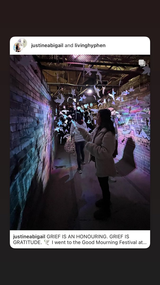 space_for_grief's tweet image. We’re open today from 930am-830pm today. From 6pm-830pm we will be also be having a community fire and dancing. The installation will remain open during this time. Event info here: facebook.com/share/uzjeAYA1…