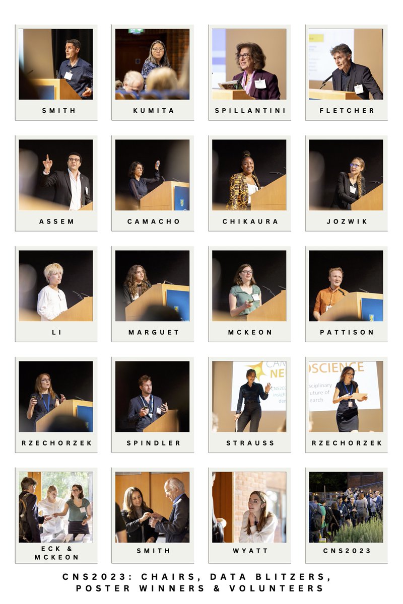 🧠🗣️Did you miss our annual meeting? - #CamNeuro2023
CNS2023: INTERDISCIPLINARY INSIGHTS ON THE FUTURE OF DEMENTIA RESEARCH
You can now view some of the talks, check out the photos and read the brochure here - neuroscience.cam.ac.uk/cns-2023-inter…

youtube.com/playlist?list=…