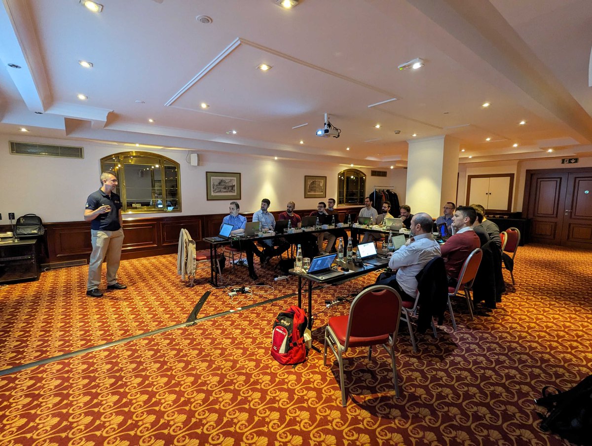 Toradex's tweet photo. We're back! Our sought-after #TorizonBootCamp with @sergioprado is once again in Europe! We had sessions in London, Paris, Milan, and Dusseldorf this week. And next week we're in Munich, Zurich, and Copenhagen.

#Torizon #TorizonOS #IoT #EmbeddedLinux #LinuxOS #YoctoProject #BSP https://t.co/Lg8dgSmzh7
