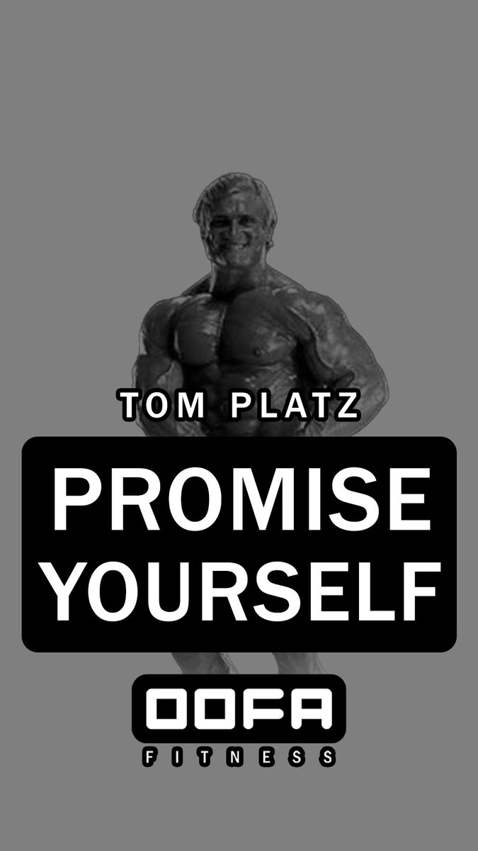 oofafitness's tweet photo. Tom Platz’ SECRET to Greatness 🏆 🦅 

Tom’s message is clear: it’s the promises we make to ourselves and our belief in them that forge our path to success.🔥🔥🔥

#gym #tomplatz #gymhype #motivation #stayhungry #promiseyourself #bodybuilding https://t.co/IOf2lseOfv