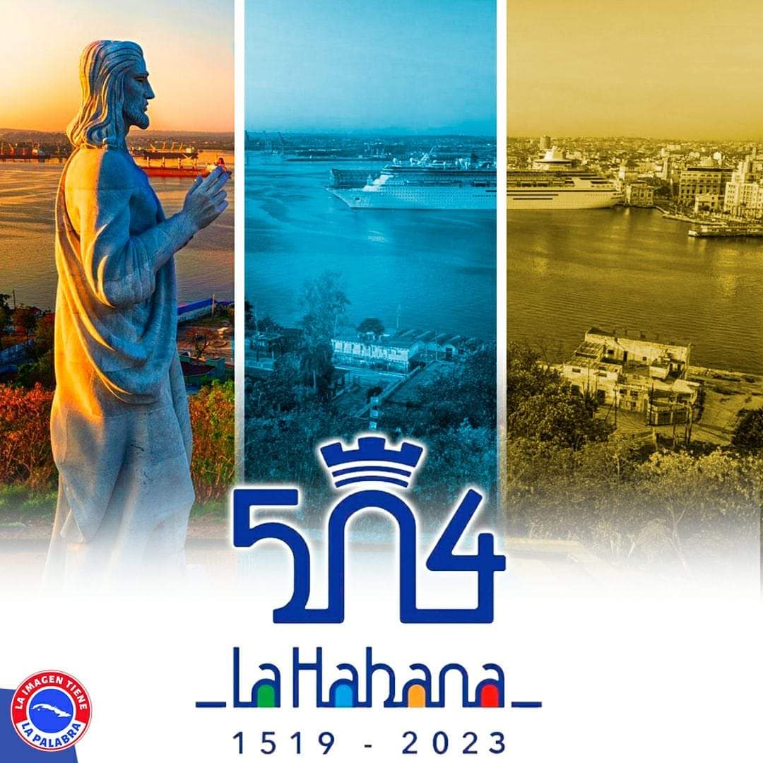 Bella ciudad de La Habana, añeja y vigorosa capital, llena de cubanía con sequías y lluvias, con ritmos entre sábanas blancas en los balcones y ese #ColorCubano, la cultura que fortalece el espíritu de la nación. Felicidades querida ciudad en este 504 aniversario. #CubaPorLaVida
