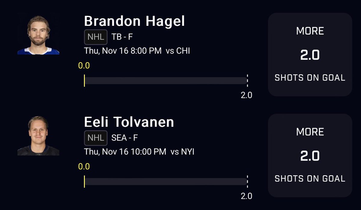 qcdagoat_'s tweet photo. 🏒2️⃣🔥‼️ Lehh get it Twitter fam, who lockin in w me 💯

#gamblingtwitter #prizepicks #props #nhl #bettingtips #bettingtwitter #sportsgambling https://t.co/zgznzLiopl