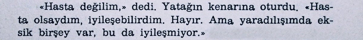 amorfatizsche's tweet photo. "...ama yaradılışımda eksik bir şey var, bu da iyileşmiyor." https://t.co/619XcDNYv5
