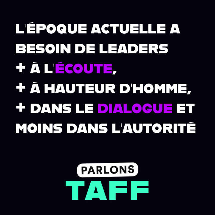 majelan's tweet photo. 🎙Parlons Taff, le nouveau #podcast @majelan qui explore les questions du monde du travail !  

Dans le 1er épisode, Marion Darrieutort nous parle de la transition d’un leadership autoritaire à un #management qui favorise la croissance des équipes.  

👉https://t.co/Jwx40NEMUh https://t.co/mStnoN21UZ