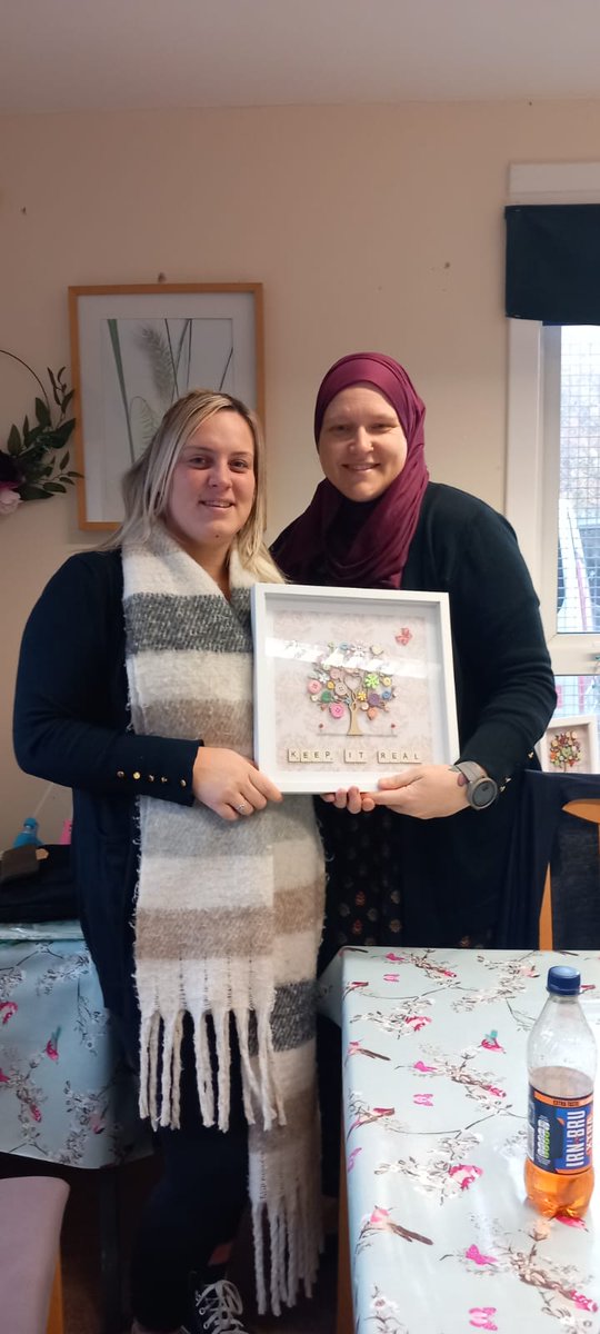 IWBS_Family's tweet photo. One of our parents will be leaving our group. 
She made us a beautiful parting gift of a picture that will be cherished. 
We wish her good luck in the future.

Also, a sneak preview off some of our crafts that will be on sale on 13th  Dec at our Christmas Fayre.  (10-12PM). https://t.co/yXjj7opThO