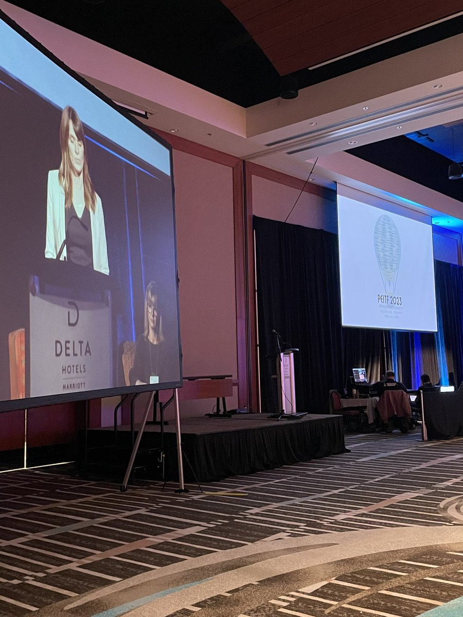 Minister <a href="/NatalieJ_PEI/">Natalie Jameson</a> kicking off our PEITF convention with a welcome address! #PEITF2023 <a href="/PEITF/">PEITF</a>