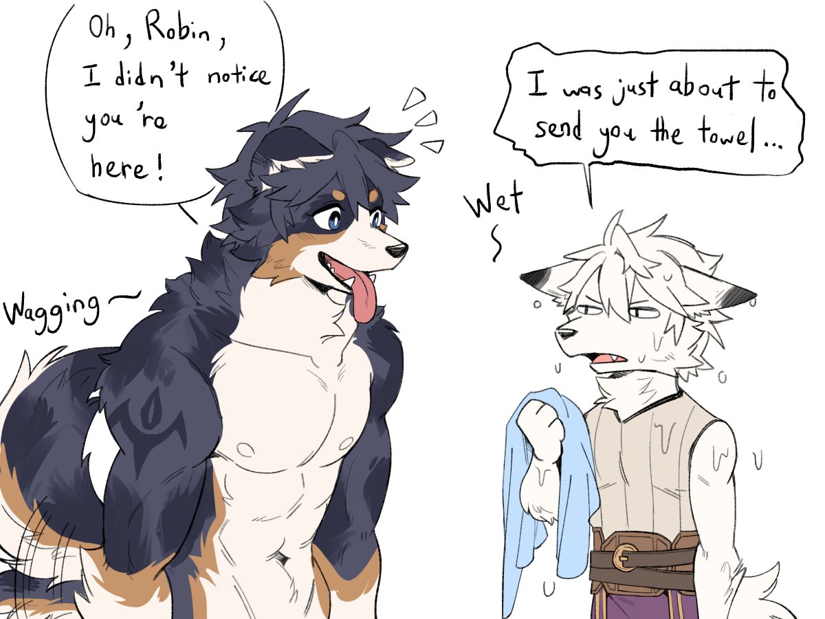 natsuB_Bkoge's tweet photo. Chrom has his way to dry himself up xD
I had leave this long enough, I feel like just to post it now cuz too lazy to add on thing lol https://t.co/GWqHA7Enrb