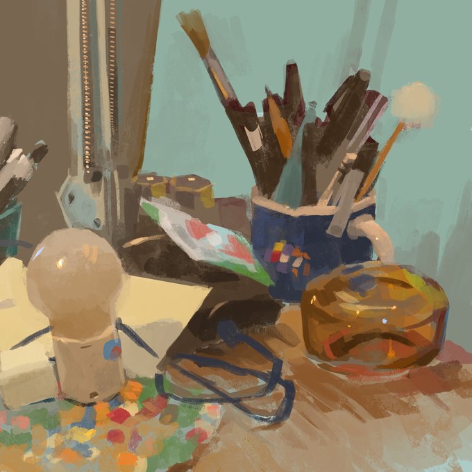 「canvas (object) palette (object)」 illustration images(Latest)