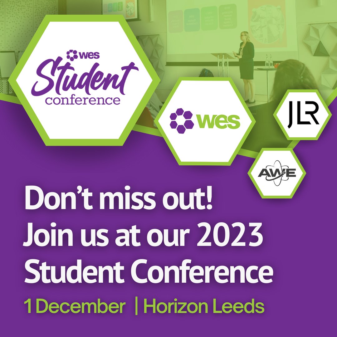 Time is running out! Don't miss your chance to be part of our 2023 Student Conference and gain valuable career advice.
Book now to avoid disappointment: bit.ly/48NTS5C
#StudentConference @WESECB1919 @CEOofWES @WEStyneandtees @London_WES