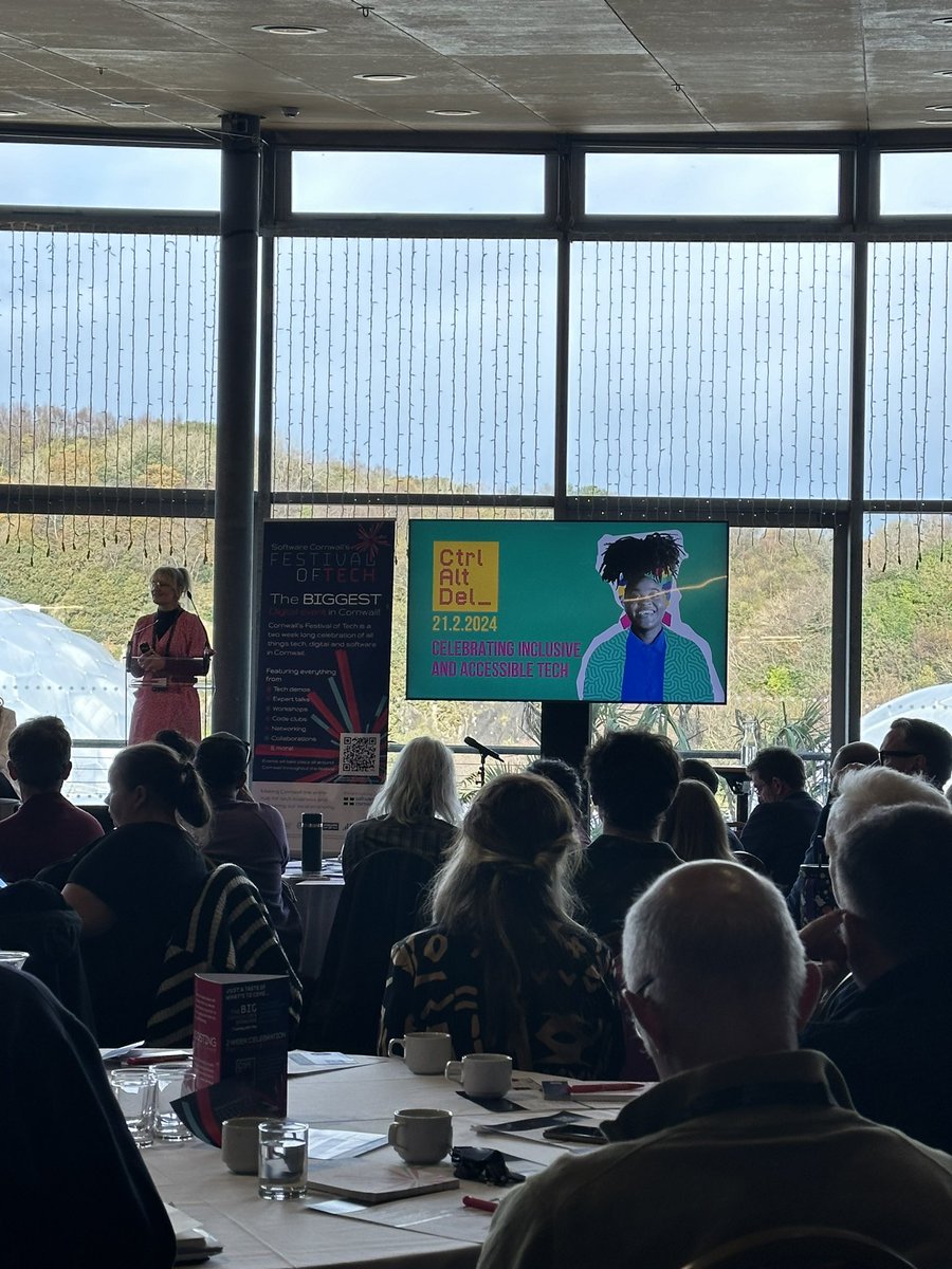 Lots of information today for our attendees on how to get involved. Subscribe to cornwallfestivaloftech.co.uk for more updates! @ScreenCornwall @TECgirls