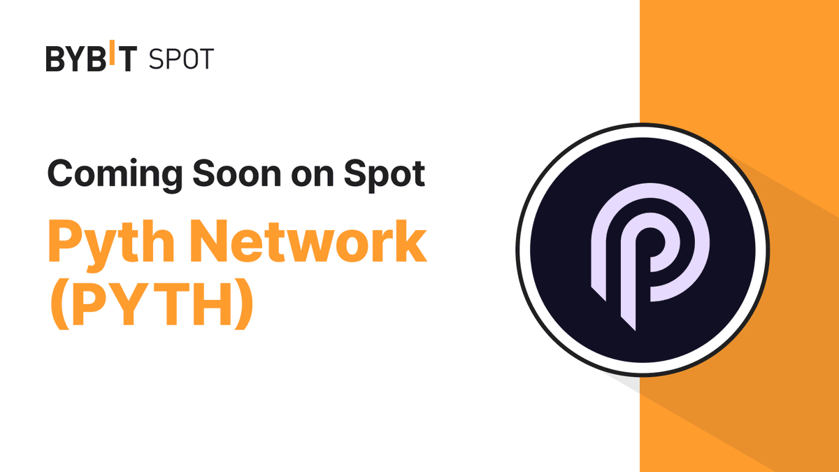 Bybit_Official's tweet photo. 📣 $PYTH is coming soon to the #BybitSpot trading platform with Spot Grid Bots! @PythNetwork 

🗓 Listing time: 2PM Nov 20, 2023 UTC

Deposit and trade to earn your share of the 80,000 $USDT prize pool now!  

💫 Join Event: https://t.co/WbBqUDBvCa

#TheCryptoArk #BybitListing https://t.co/1YYOvogEfV
