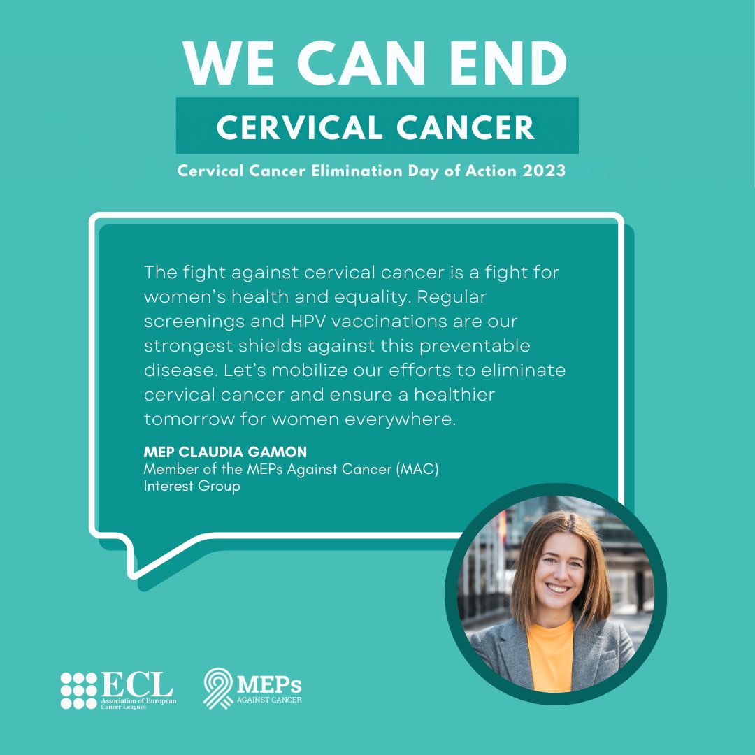 The majority of #CervicalCancer cases are caused by the human papillomavirus #HPV. #Vaccination against HPV and regular cervical screenings can prevent cervical cancer. Take action to #EndCervicalCancer➡️Get Screened ➡️Get Vaccinated➡️Get Informed ➡️bit.ly/466Leg5
