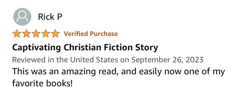 Hey, it’s another 5 star review for #SolitaryMan! Currently sitting with a 4.7 star rating on Amazon! Thank you, Rick P! I’m so glad you enjoyed it. 

And if you’ve read my books and haven’t written reviews yet, please do! It’s one of the best ways to support authors you love!
