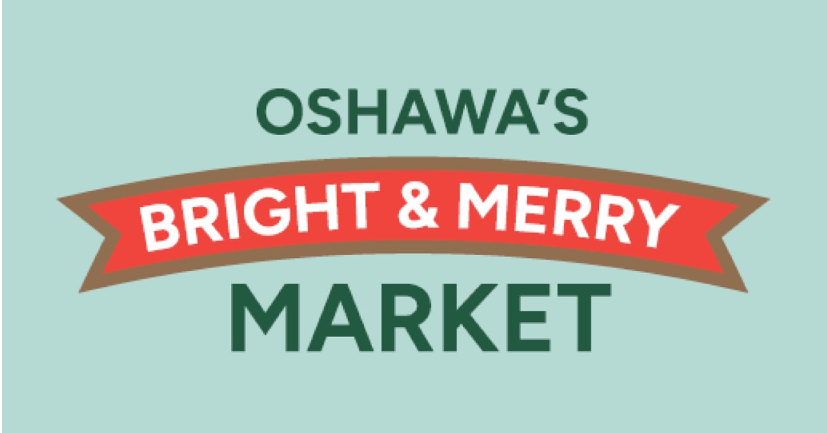 oshawacity's tweet photo. Tonight! Oshawa’s Bright and Merry Market takes place tonight (Thursday, Nov. 16) from 5 - 9 p.m. 

🎄 Join us for the Tree Lighting presented by Hinchey Homes in Memorial Park at 7 p.m.

Learn more: https://t.co/f6hNVgIMxr

#OshEvents #Oshholidays #DTOshawa #OshawaTourism https://t.co/HQ8nhYfjz8