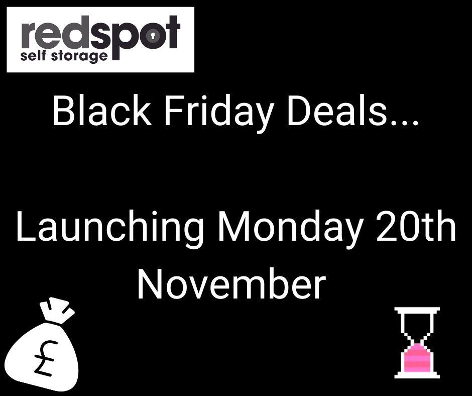 RedSpotStorage's tweet photo. Who doesn't love a Black Friday offer! Make sure you stay tuned to see what offers we have coming up... https://t.co/sHPTltSsSG