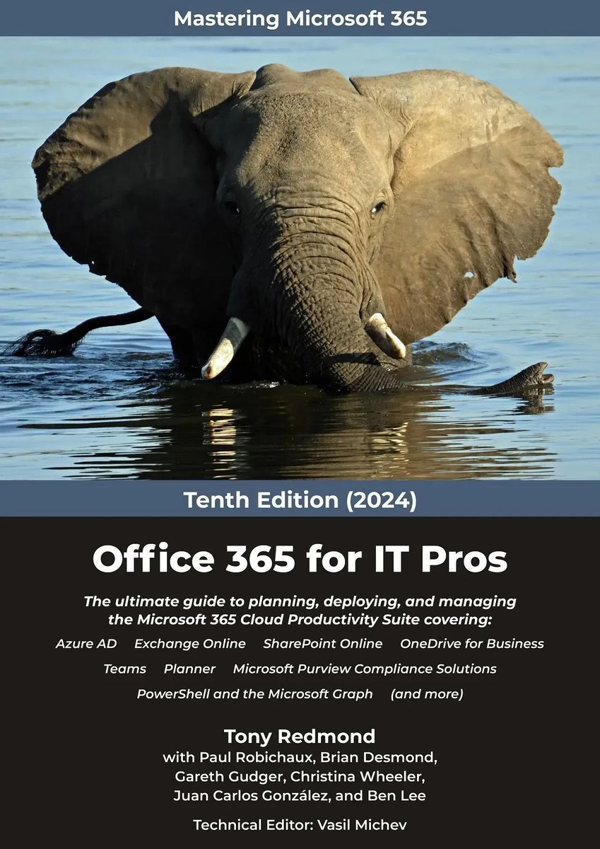 SuperTekBoy's tweet photo. Office 365 for IT Pros 2024 released. The ultimate guide to mastering Microsoft Office 365 at around 1,300 pages and 600,000 words! Updated monthly.  https://t.co/qs1c7gG07u #Microsoft365 #Microsoft #ITPro #SysAdmin #IT #Tech https://t.co/1WunspBfCW