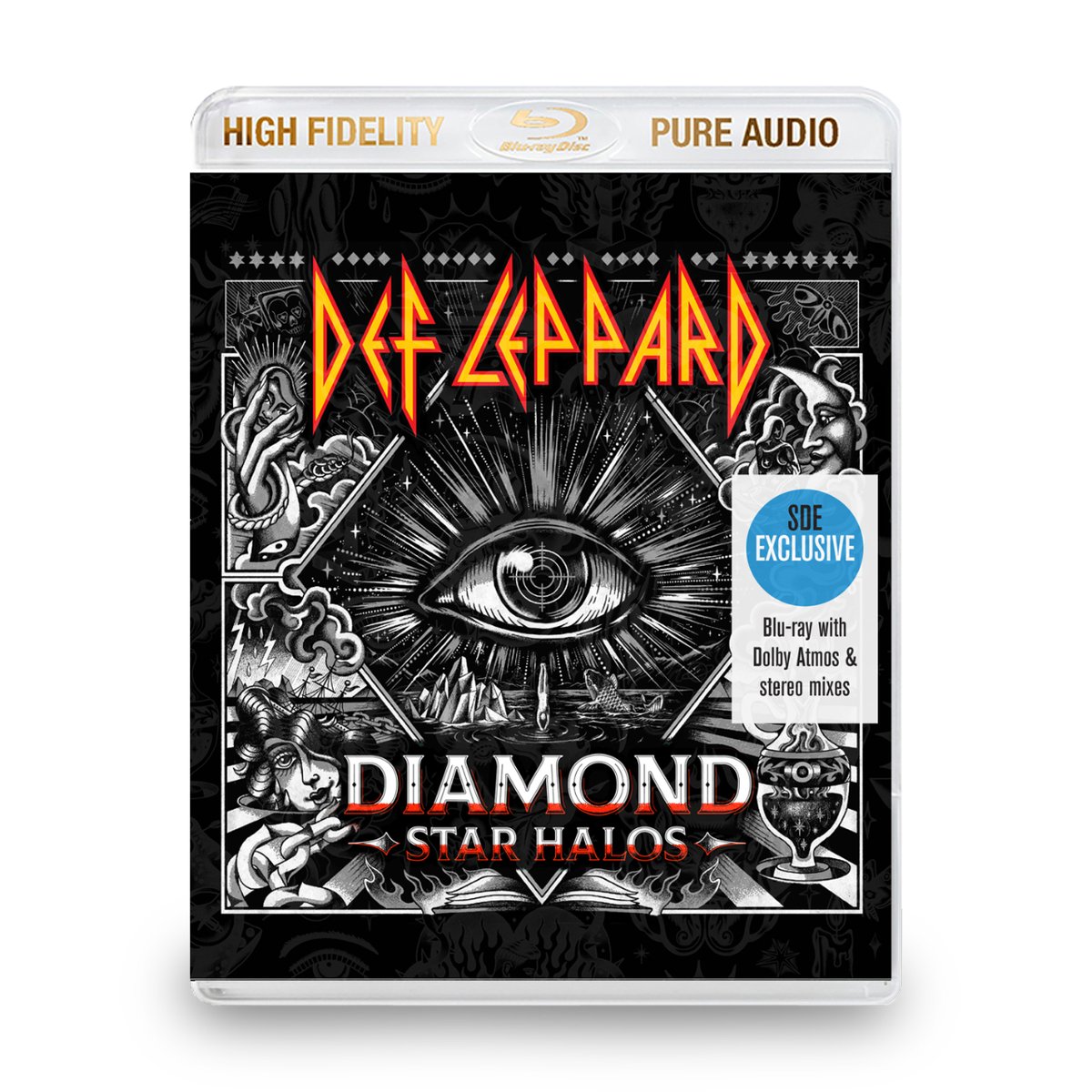 .@DefLeppard's 2022 studio album Diamond Star Halos will be released on blu-ray audio as part of the ongoing @sdedition Surround Series, more info here: bit.ly/40CP0ww